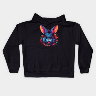 Rabbit Smiling Kids Hoodie